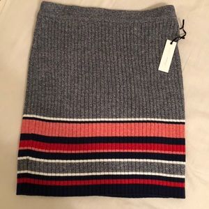 LOVERS + FRIENDS Striped Skirt